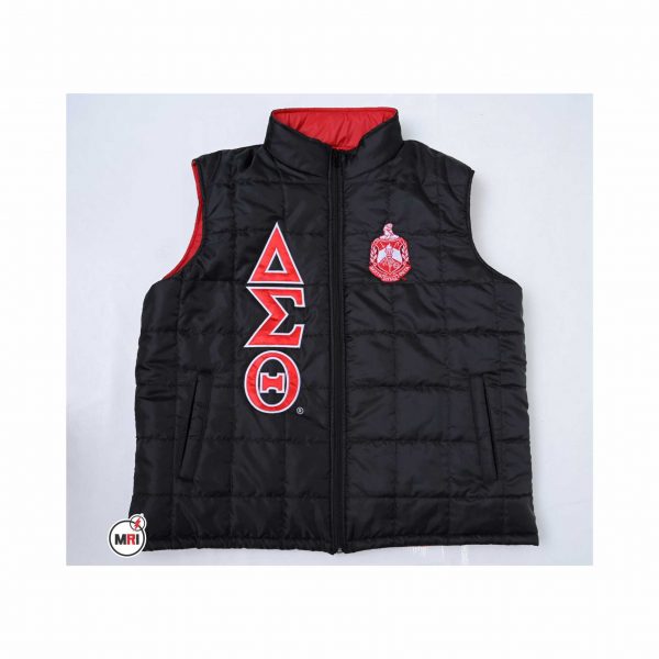 Delta Sigma Theta Ladies Quilted Vest