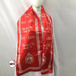 Delta Sigma Theta Silk Scarf