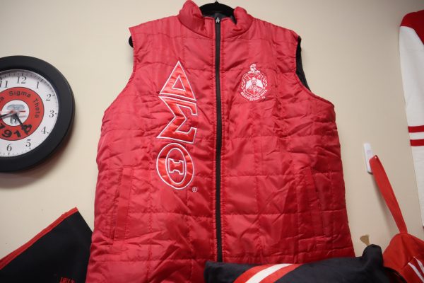 Delta Sigma Theta Ladies Quilted Vest