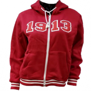 Delta Sigma Theta Zipper Hoodie