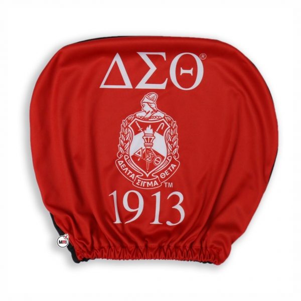 Delta Sigma Theta Car Headrest Cover